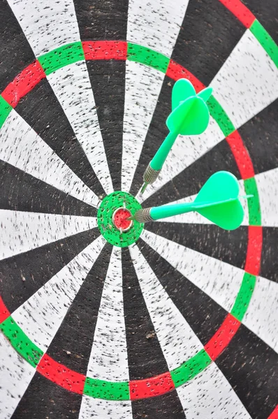 Darts Arrows Target Center — Stock Photo, Image