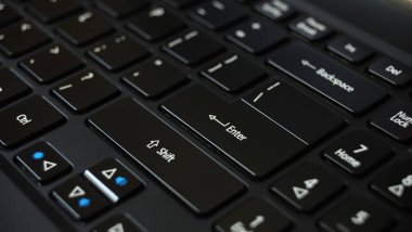 Klavye anahtar arka plan girin