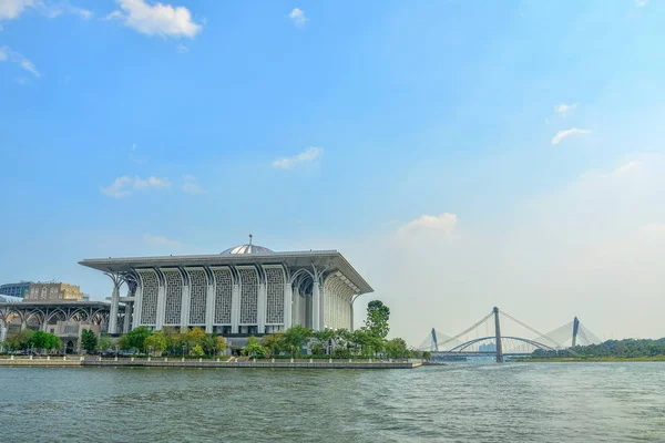 Putrajaya Malasia Marzo 2016 Mezquita Hierro Ciudad Putra Jaya Ciudad — Foto de Stock