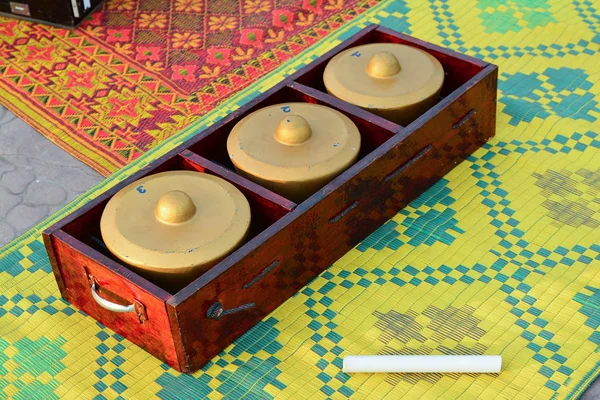Малайский Традиционный Музыкальный Инструмент — стоковое фото