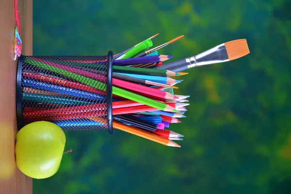 Kolorowe Ołówki Rysowania — Zdjęcie stockowe
