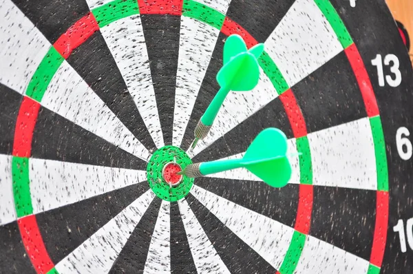 Darts Arrows Target Center — Stock Photo, Image