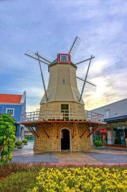 Malacca, Malezya - 21 Eylül 2016 - Eski Hollanda galibiyetinin kopyası