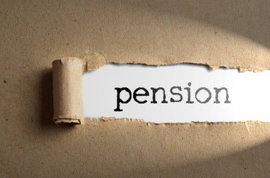 Word emeklilik ile yırtık kağıt