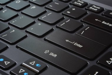 Klavye arka planda tuşgirin, kapatın