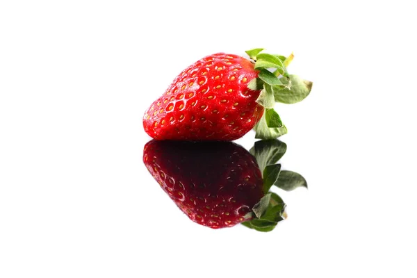 Strawberry Isolated White Background — Stock Photo, Image
