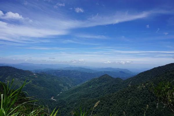 Utsikt Från Berget Kinabalu — Stockfoto