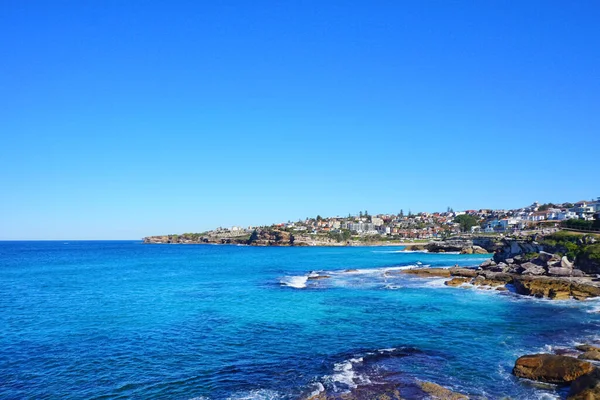 Piękny Widok Bondi Beach Sydney Australia — Zdjęcie stockowe