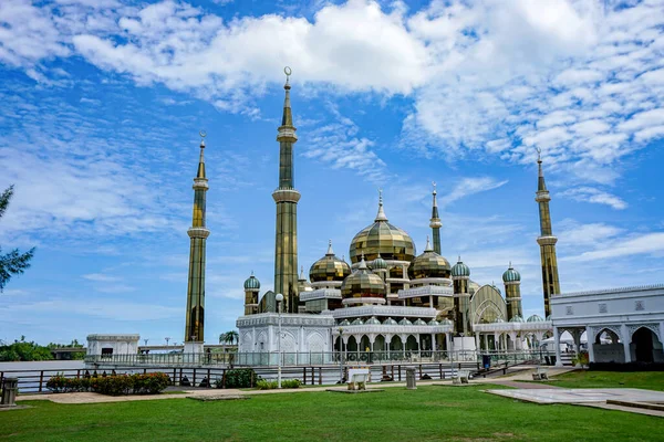 Хрустальная Мечеть Куала Теренггану — стоковое фото