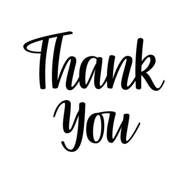 Teşekkür ederim vektör tebrik kartı örnek yazı