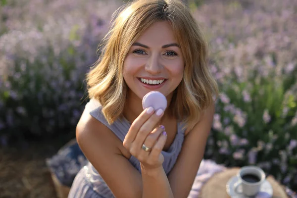 Macaron. - foto de stock