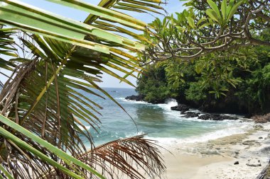 Renkli Blue Lagoon Beach. Bali 2018
