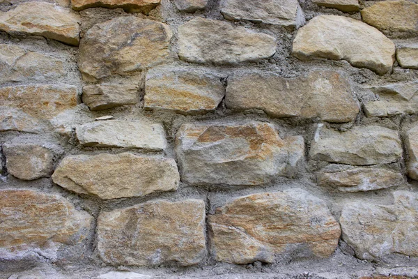 Stará Kamenná Zeď Trhlinami Pozadí — Stock fotografie