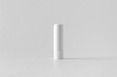 Dudak kremi paketleme mock-up.