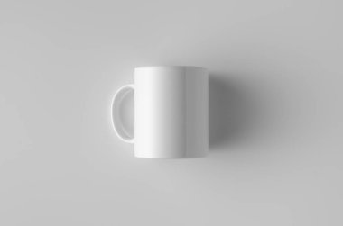 Beyaz kupa Mock-Up