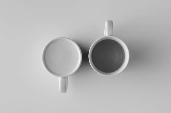 Mug Maquette Deux Tasses — Photo