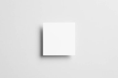 Kare el ilanı / davet Mock-Up