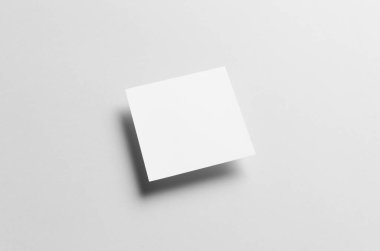 Kare el ilanı / davet Mock-Up