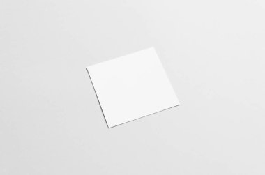 Kare el ilanı / davet Mock-Up