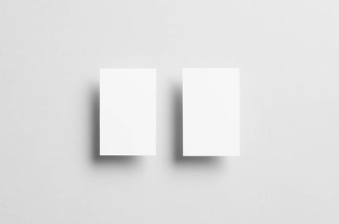 Kartvizit Mock-Up (85x55mm) - iki yüzen kart