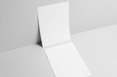 A4 Afiş Mock-Up-duvar arka plan