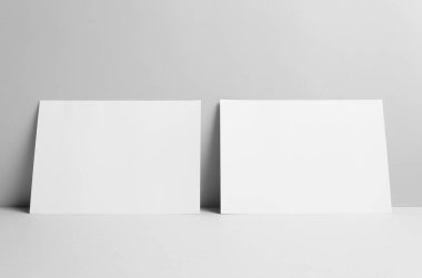 A4 Afiş Mock-Up-duvar arka plan