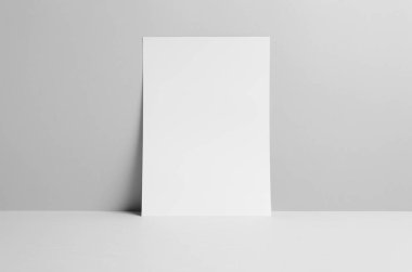 A4 Afiş Mock-Up-duvar arka plan