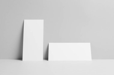 DL el ilanı Mock-Up-duvar arka plan