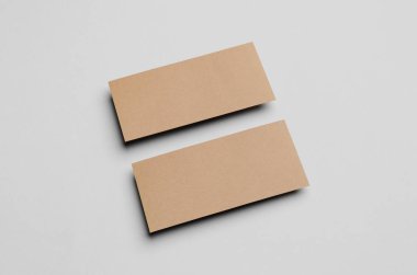 Kraft Dl el ilanı Mock-Up