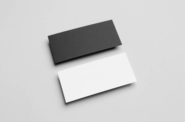 Black & White DL Flyer Mock-Up