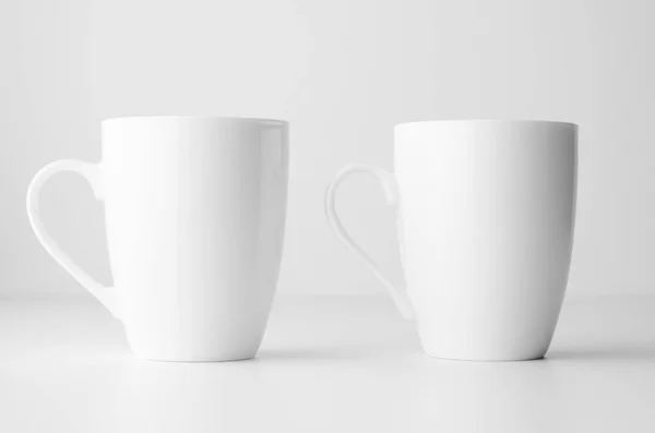 Taza Mock Dos Tazas — Foto de Stock