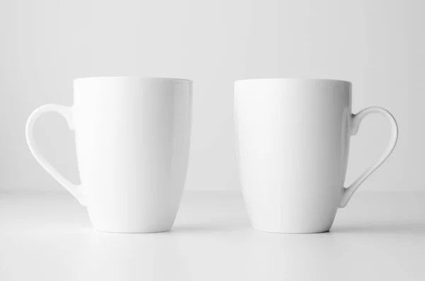 Taza Mock Dos Tazas — Foto de Stock