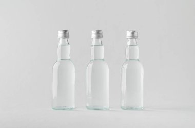 Minyatür ruhları / şişe Mock-Up-üç şişe içki