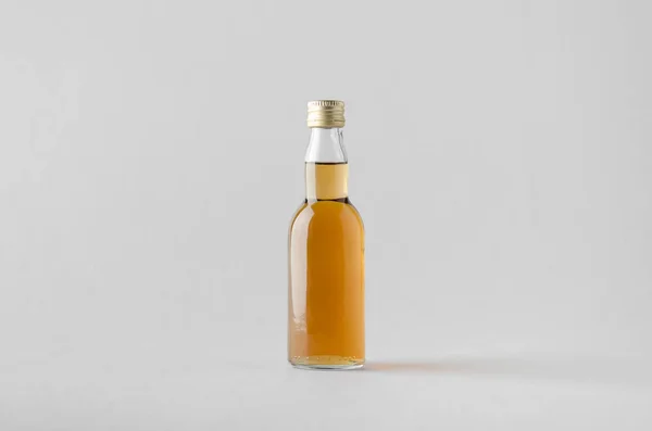 Wysokoprocentowe Alkohol Butelka Makiety — Zdjęcie stockowe