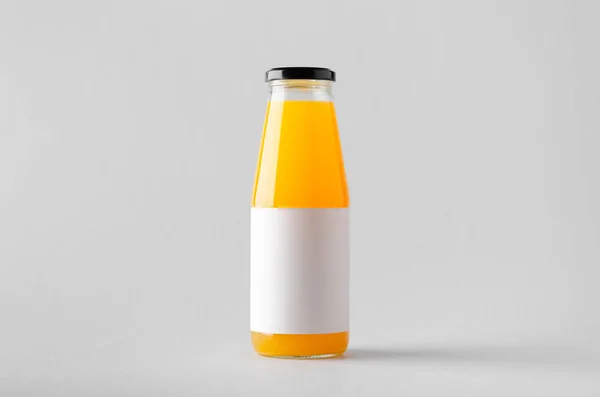 Juice Bottle Mock-Up - Blank Label