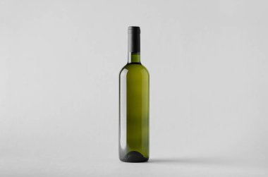 Şarap şişesi Mock-Up