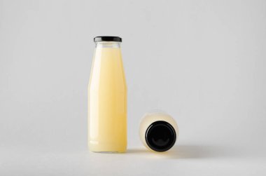 Şişe Mock-Up-iki şişe suyu