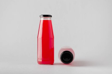 Şişe Mock-Up-iki şişe suyu