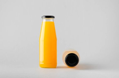 Şişe Mock-Up-iki şişe suyu