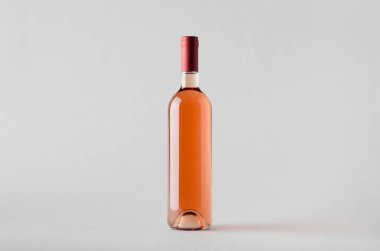 Şarap şişesi Mock-Up