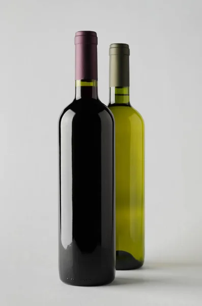 Wine Bottle Mock-Up - Two Bottles