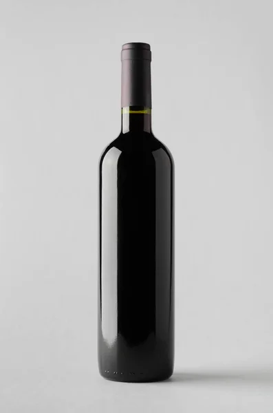 Vinflaska Mock — Stockfoto