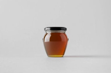 Bal kavanozu Mock-Up