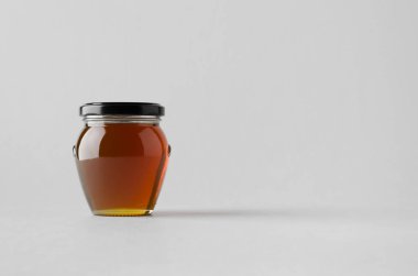 Bal kavanozu Mock-Up