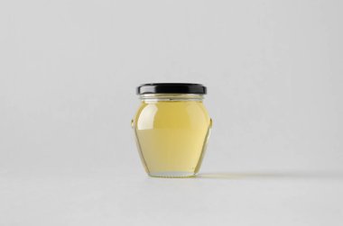 Bal kavanozu Mock-Up