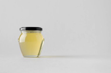 Bal kavanozu Mock-Up