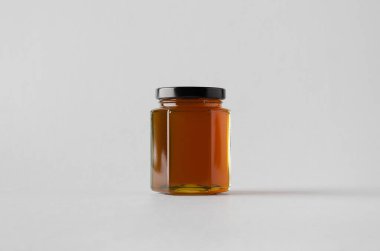 Bal kavanozu Mock-Up