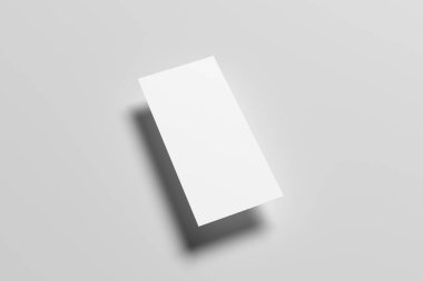 DL el ilanı Mock-Up. 3D çizim