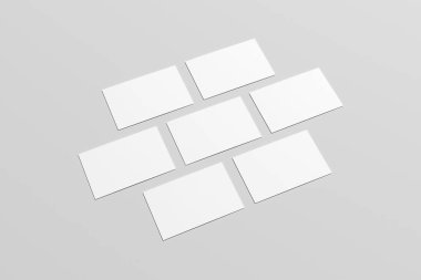 Kartvizit Mock-Up-birden fazla kart