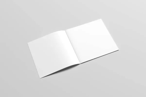 Flyer Briefkaart Uitnodiging Mock Rendering — Stockfoto